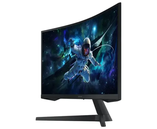 Cumpara 27" Игровой монитор Samsung S27CG550E, VA 2560x1440 WQHD, Чёрный in Moldova