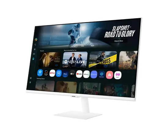 Cumpara 32" Monitor Samsung S32FM703, VA 3840x2160 4K UHD, Alb in Moldova