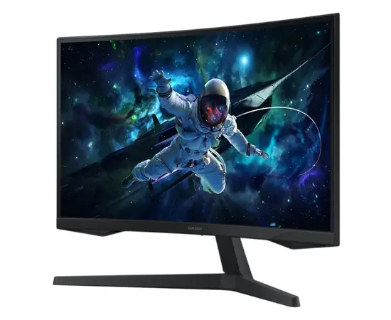 Cumpara 27" Игровой монитор Samsung S27CG550E, VA 2560x1440 WQHD, Чёрный in Moldova