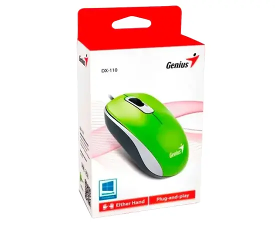 Cumpara Mouse Genius DX-110, Verde in Moldova