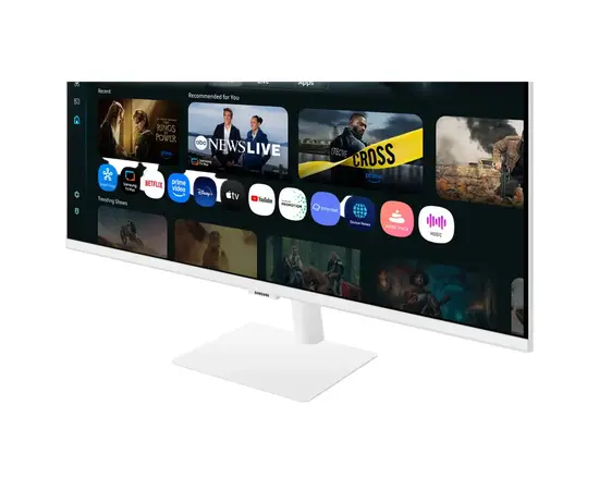 Cumpara 32" Monitor Samsung S32FM703, VA 3840x2160 4K UHD, Alb in Moldova