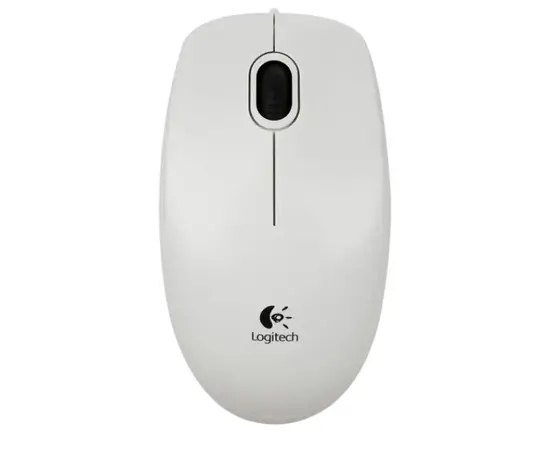 Cumpara Mouse Logitech B100, Alb in Moldova