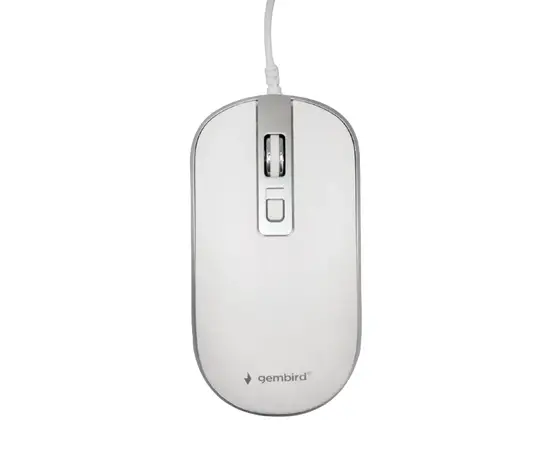 Cumpara Mouse Wireless Gembird MUSW-4B-06-WS, Alb/Argintiu in Moldova