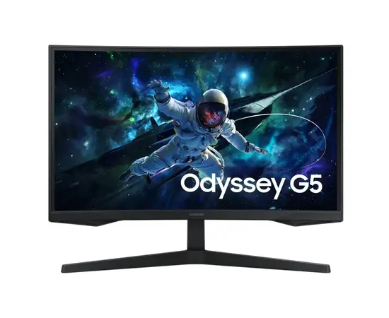 Cumpara 27" Игровой монитор Samsung S27CG550E, VA 2560x1440 WQHD, Чёрный in Moldova
