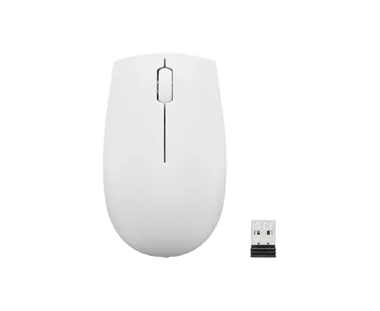 Cumpara Mouse Wireless Lenovo 300 Compact, Alb in Moldova