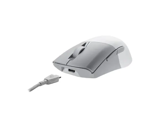 Cumpara Gaming Mouse ASUS ROG Keris Wireless AimPoint, Alb/Gri in Moldova