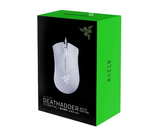 Cumpara Gaming Mouse RAZER DeathAdder Essential, Alb in Moldova