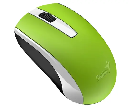 Cumpara Mouse Wireless Genius ECO-8100, Verde in Moldova