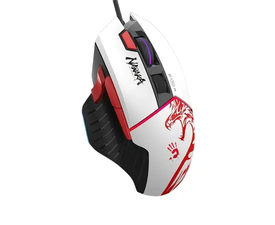 Cumpara Gaming Mouse Bloody W95 Max Naraka, Alb in Moldova