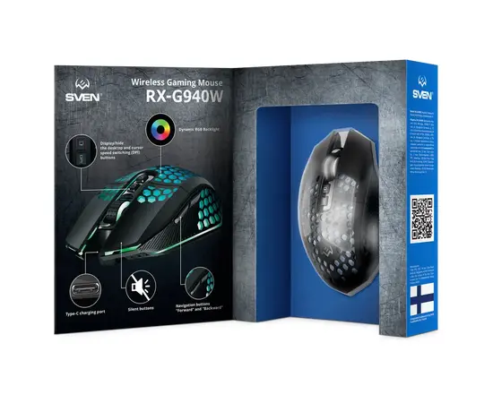 Cumpara Mouse SVEN RX-G940W, Negru in Moldova