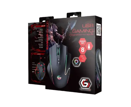Cumpara Gaming Mouse Gembird RAGNAR-RX300, Negru in Moldova