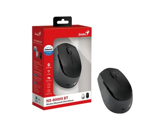 Cumpara Mouse Wireless Genius NX-8000S BT, Negru in Moldova