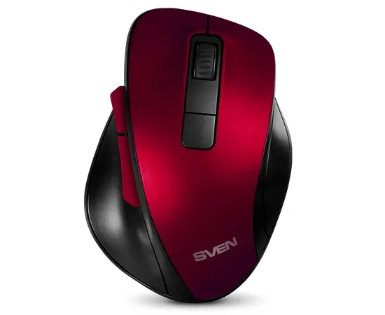 Cumpara Mouse Wireless SVEN RX-525SW, Negru | Roșu in Moldova