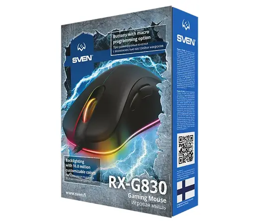 Cumpara Gaming Mouse SVEN RX-G830, Negru in Moldova