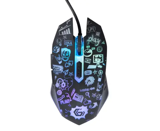 Cumpara Gaming Mouse Gembird MUS-6B-GRAFIX-01, Negru in Moldova