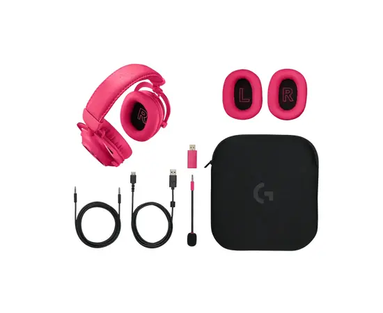 Cumpara Căști gaming Logitech G Pro X 2, Fără fir, Roz in Moldova