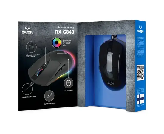 Cumpara Gaming Mouse SVEN RX-G840, Negru in Moldova