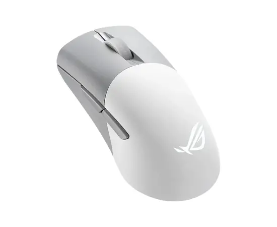 Cumpara Gaming Mouse ASUS ROG Keris Wireless AimPoint, Alb/Gri in Moldova
