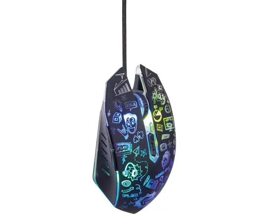 Cumpara Gaming Mouse Gembird MUS-6B-GRAFIX-01, Negru in Moldova