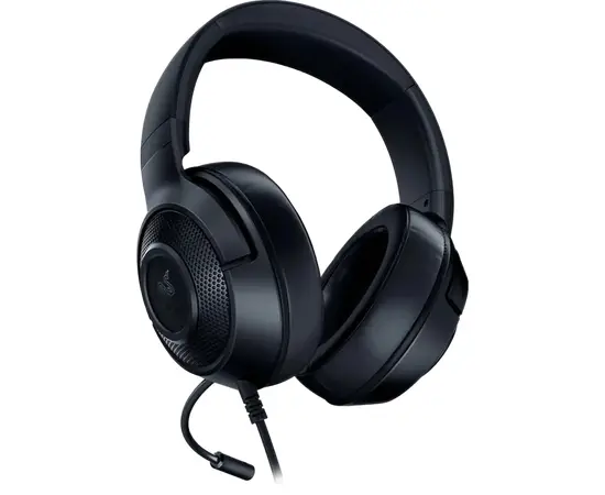 Cumpara Игровая Гарнитура Razer Kraken X Lite, Проводной аналоговый, Чёрный in Moldova