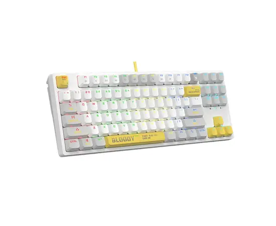 Cumpara Tastatură Bloody S87, Cu fir, Alb in Moldova
