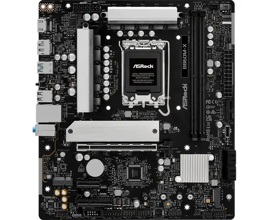 Cumpara Placă de bază ASRock B860M-X, LGA1851, Intel B860, Micro-ATX in Moldova