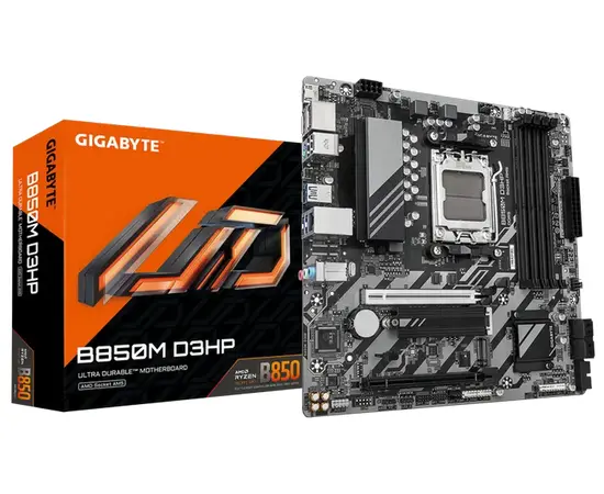 Cumpara Placă de bază Gigabyte B850M D3HP, AM5, AMD B850, Micro-ATX in Moldova