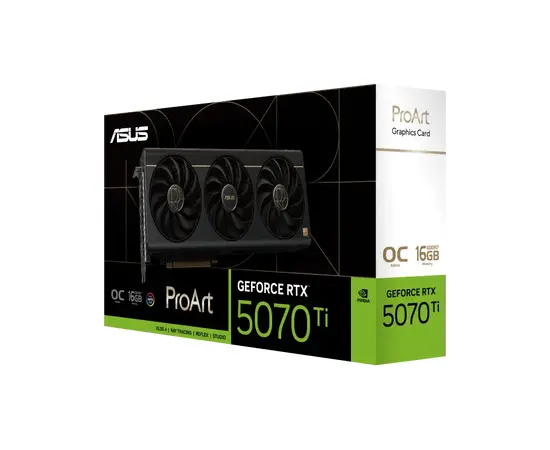 Cumpara Placă Video ASUS PROART-RTX5070TI-O16G, 16GB GDDR7 256bit in Moldova
