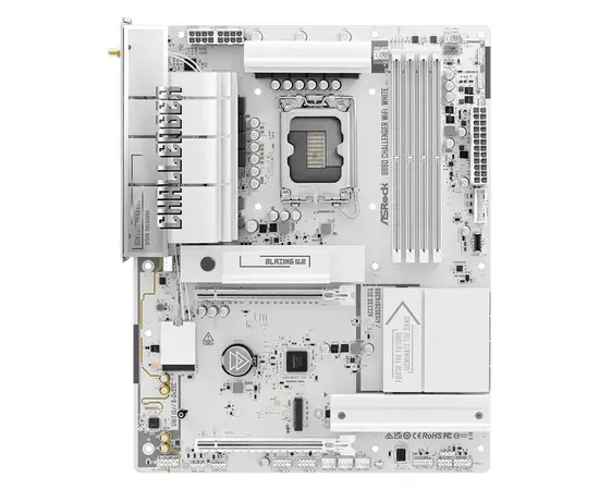 Cumpara Placă de bază ASRock B860 CHALLENGER WIFI WHITE, LGA1851, AMD B860, ATX in Moldova