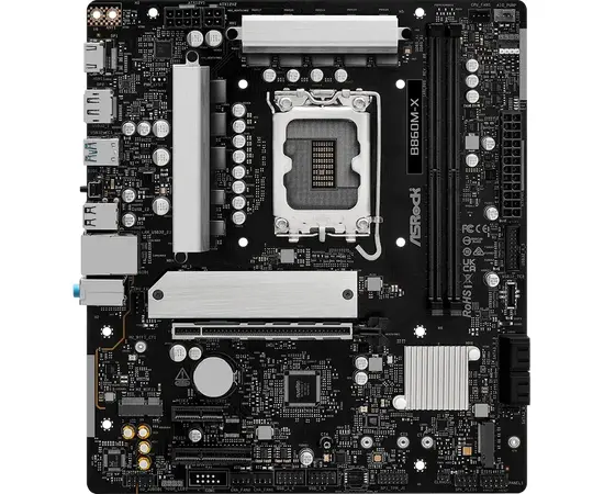 Cumpara Placă de bază ASRock B860M-X, LGA1851, Intel B860, Micro-ATX in Moldova