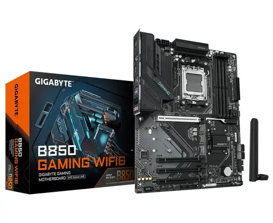 Cumpara Placă de bază Gigabyte B850 GAMING WF6, AM5, AMD B850, ATX in Moldova