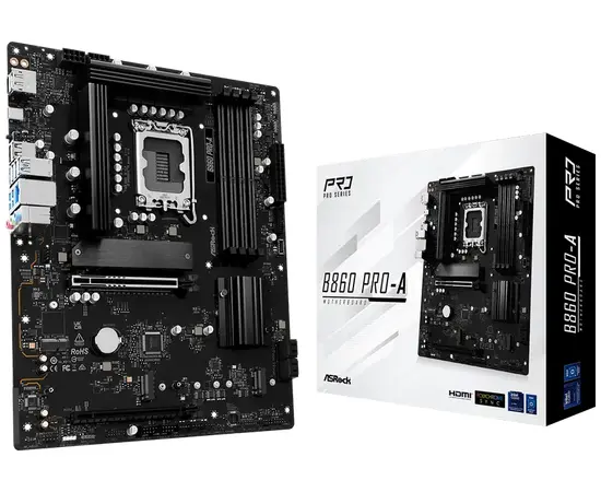 Cumpara Placă de bază ASRock B860 Pro-A, LGA1851, Intel B860, ATX in Moldova