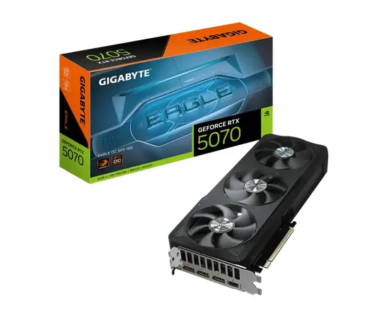 Cumpara Placă Video Gigabyte GV-N5070EAGLE OC-12GD, 12GB GDDR7 192bit in Moldova