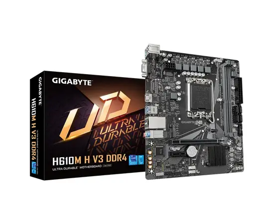 Cumpara Placă de bază Gigabyte H610M H V3 DDR4, LGA1700, Intel H610, Micro-ATX in Moldova
