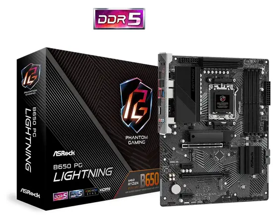 Cumpara Placă de bază ASRock B650 PG LIGHTNING, AM5, AMD B650, ATX in Moldova