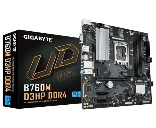 Cumpara Placă de bază Gigabyte B760M D3HP DDR4, LGA1700, Intel B85, Micro-ATX in Moldova