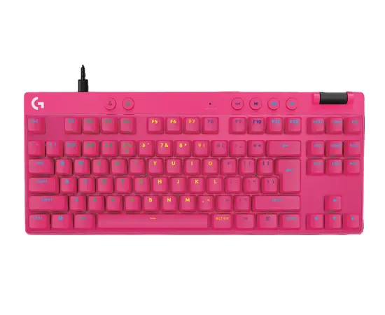 Cumpara Клавиатура Logitech G Pro X TKL Rapid, Проводное, Пурпурный in Moldova