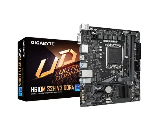 Cumpara Placă de bază Gigabyte H610M S2H V3 DDR4, LGA1700, Intel H610, Micro-ATX in Moldova