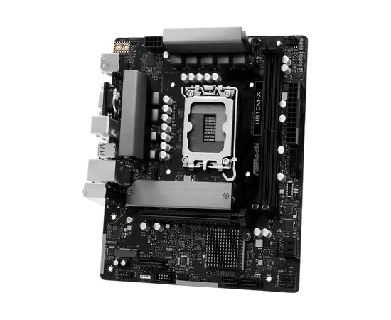 Cumpara Placă de bază ASRock H810M-X, LGA1851, Intel H810, Micro-ATX in Moldova