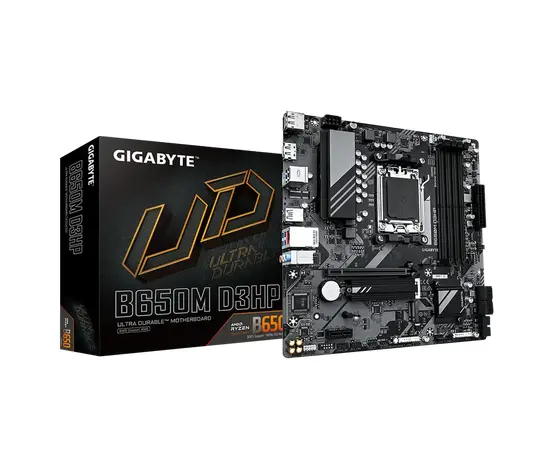 Cumpara Placă de bază Gigabyte B650M D3HP, AM5, AMD B650, Micro-ATX in Moldova