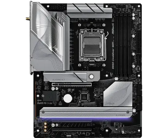 Cumpara Placă de bază ASRock B850 LiveMixer WiFi, AM5, AMD B850, ATX in Moldova