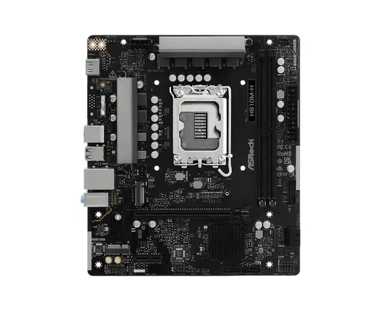 Cumpara Placă de bază ASRock H810M-H, LGA1851, Intel H810, Micro-ATX in Moldova
