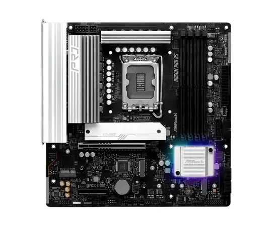 Cumpara Placă de bază ASRock B860M PRO RS, LGA1851, Intel B860, Micro-ATX in Moldova