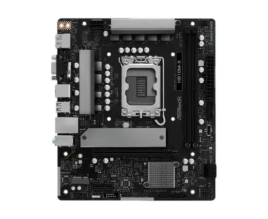 Cumpara Placă de bază ASRock H810M-X, LGA1851, Intel H810, Micro-ATX in Moldova