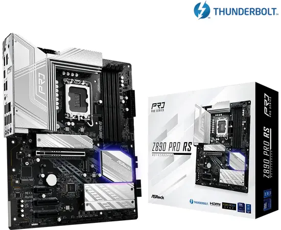 Cumpara Placă de bază ASRock Z890 PRO RS, LGA1851, Intel Z890, ATX in Moldova