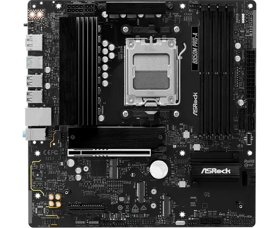 Cumpara Placă de bază ASRock B850M Pro-A, AM5, AMD B850, Micro-ATX in Moldova