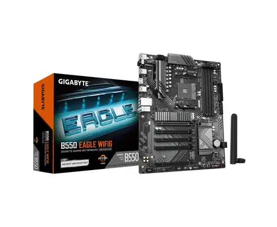 Cumpara Placă de bază Gigabyte B550 EAGLE WIFI6, AM4, AMD B550, ATX in Moldova