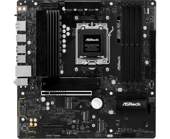 Cumpara Placă de bază ASRock B850M Pro-A, AM5, AMD B850, Micro-ATX in Moldova