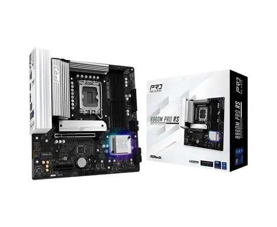 Cumpara Placă de bază ASRock B860M PRO RS, LGA1851, Intel B860, Micro-ATX in Moldova