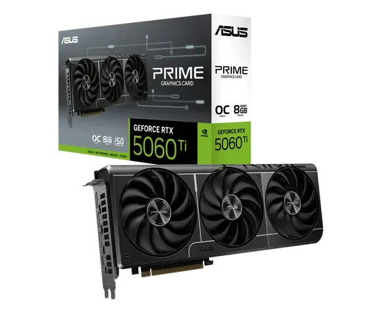 Cumpara Placă Video ASUS PRIME-RTX5060TI-O8G, 8GB GDDR7 128bit in Moldova